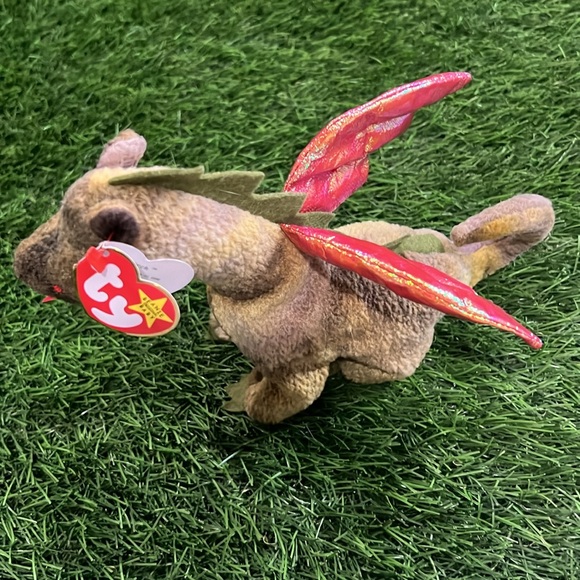 Ty Beanie Babies Scorch the Dragon plush - 1998 - Picture 2 of 5